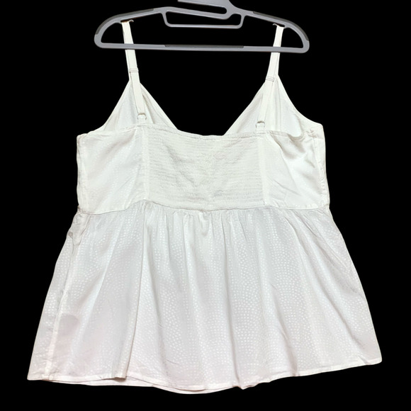 Fat Face TILDA White Viscose CAMI with Bow USA Sz 12  NWT - Picture 7 of 13